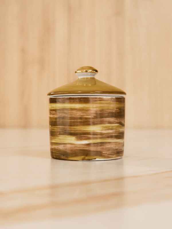 Vela de Porcelana Oliva
