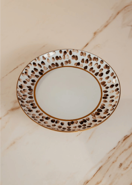 Boleira de Porcelana Oliva G