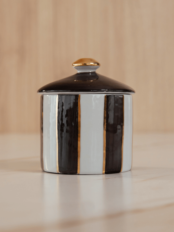 Vela de Porcelana Listrada Expresso